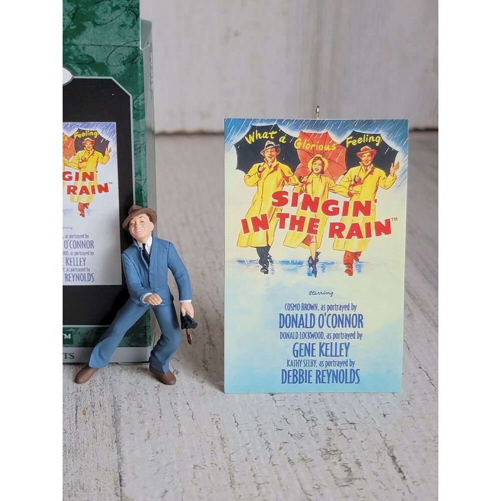 Hallmark Singin' in the rain vintage ornament Xmas‎